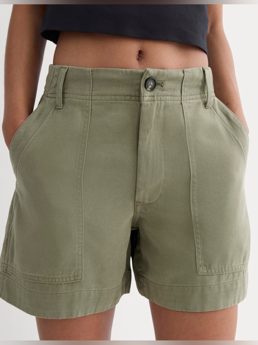Everlane the Utility Shorts in Buttersoft NWOT